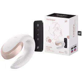 Смарт-стимулятор для пар Satisfyer Double Love белый