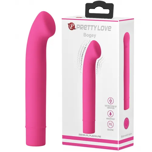 Фото Pretty Love, Китай Вибростимулятор для точки G Pretty Love Bogey розовый