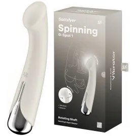 Вибратор для точки G с ротацией Satisfyer Spinning G-Spot 1 Beige