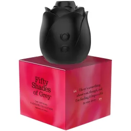 Вакуумно-волновой бесконтактный стимулятор Fifty Shades of Grey Black Rose
