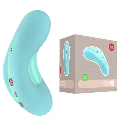 Изображение Fun Factory, Германия Вибромассажер Fun Factory Laya II, голубой