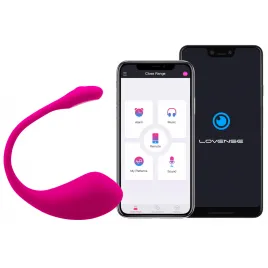 Lovense Lush 2.0 мощный вибростимулятор с возможностью управления через смартфон