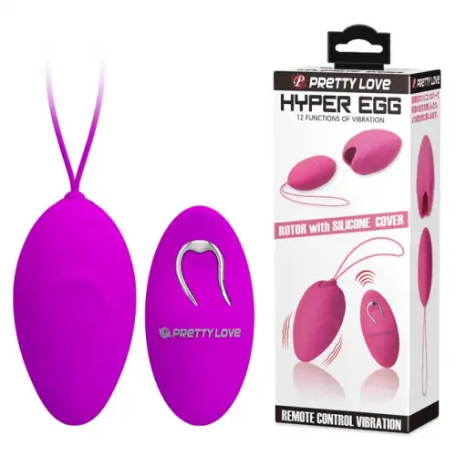 Изображение Pretty Love, Китай Виброяйцо Pretty Love Hyper Egg со сменной насадкой и беспроводным управлением