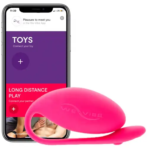 Фото We-Vibe, Канада Смарт-вибратор We-Vibe Jive розовый