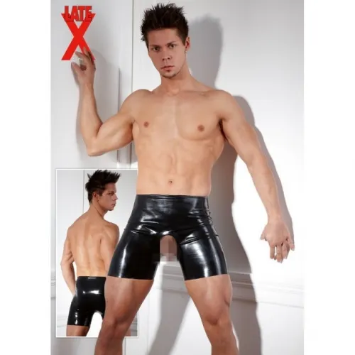 Изображение Orion, Германия Латексные мужские боксеры с отверстием для пениса M