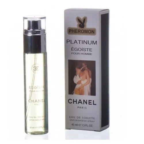 Фото  Мужские духи с феромонами супер стойкие Chanel platinum Egoiste 45 мл