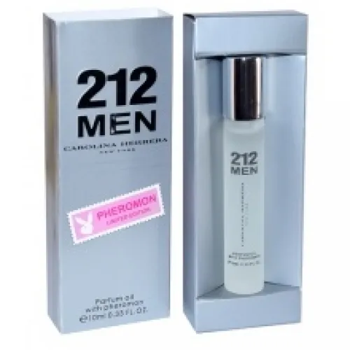 Изображение  Мужские масляные духи с феромонами Carolina Herrera 212 Men 10мл