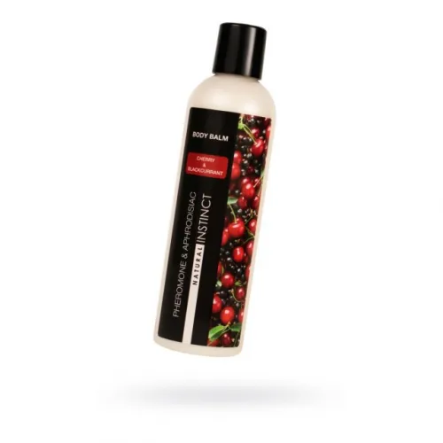 Фото Natural Instinct, Россия Бальзам для тела с феромонами Natural Instinct с ароматом вишни и смородины 250 мл