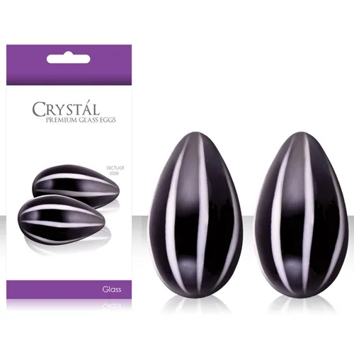 Изображение  Оригинальные вагинальные шарики Crystal Kegel Eggs
