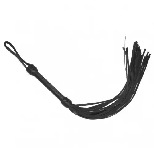 Фото  Изысканная кожаная плеть Hand Made