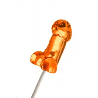 Фото Sosuчki Леденец Sosuчki, «Пенис Amaretto», мини, оранжевый, 42 гр., 2 шт.