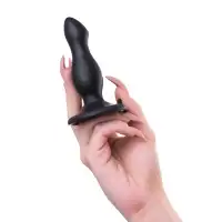 Изображение POPO Pleasure by TOYFA Анальная втулка POPO Pleasure by TOYFA Antlia, силиконовая, черная,10,5 см