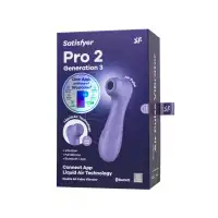 Изображение Satisfyer, Германия Вакуумный стимулятор клитора Satisfyer Pro 2 Generation 3, Bluetooth/App, фиолетовый