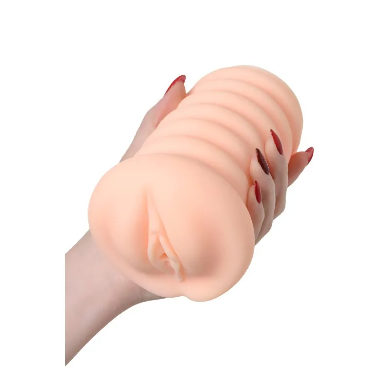 Изображение KOKOS Мастурбатор реалистичный KOKOS Three Sisters Lady с вибрацией, TPR, телесный, 18 см