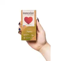 Фото Masculan Презервативы masculan  ORGANIC № 10 утонченные, 18,5 см, 5.3 см, 10 шт.