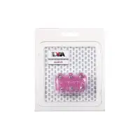 Фото TOYFA Basic Насадка на пенис с бусинками TOYFA Basic, TPE, розовая, 5 см