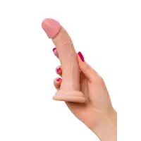Фото RealStick Nude by TOYFA Реалистичный фаллоимитатор RealStick Nude Gib, PVC, телесный, 15,5 см