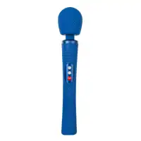 Изображение Fun Factory, Германия Вибромассажер Fun Factory VIM VIBRATING WAND, силикон, синий, 31,3 см