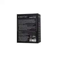 Фото Erotist Анальная втулка Erotist Spade M, сайлекспан, чёрный, 10 см