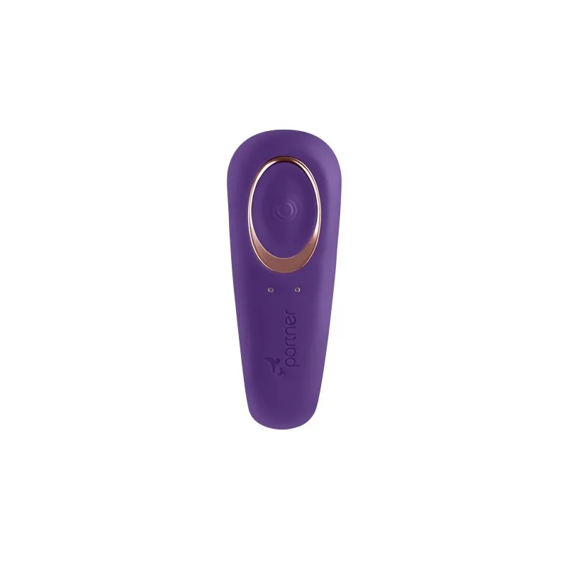 Фото Satisfyer, Германия Многофункциональный стимулятор для пар Satisfyer Partner Double Classic, силикон, фиолетовый, 9,5 см