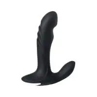 Изображение D-Peng, Китай Стимулятор простаты Buckle Rolling, D-PENG, силикон, черный, 17 см