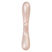 Фото Satisfyer, Германия Вибратор Satisfyer Hot Lover Connect App с клиторальным стимулятором, золотистый, 20,4 см
