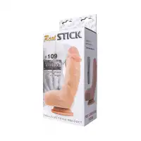 Изображение RealStick Nude by TOYFA Вибратор RealStick #109 телесный, 7 режимов вибрации, 15 см
