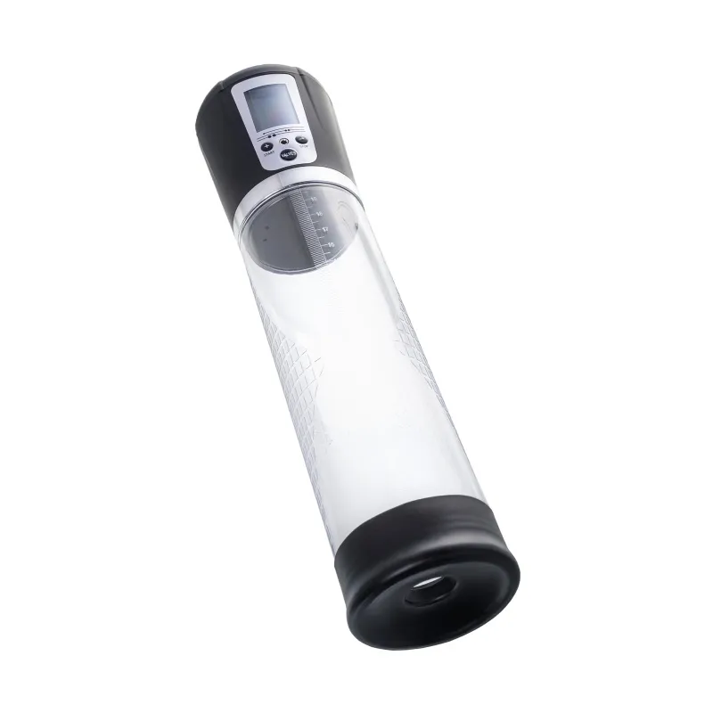 Фото Sexus Men Автоматическая помпа для пениса Sexus Men Expert Alrik, ABS-пластик, черная, 29 см