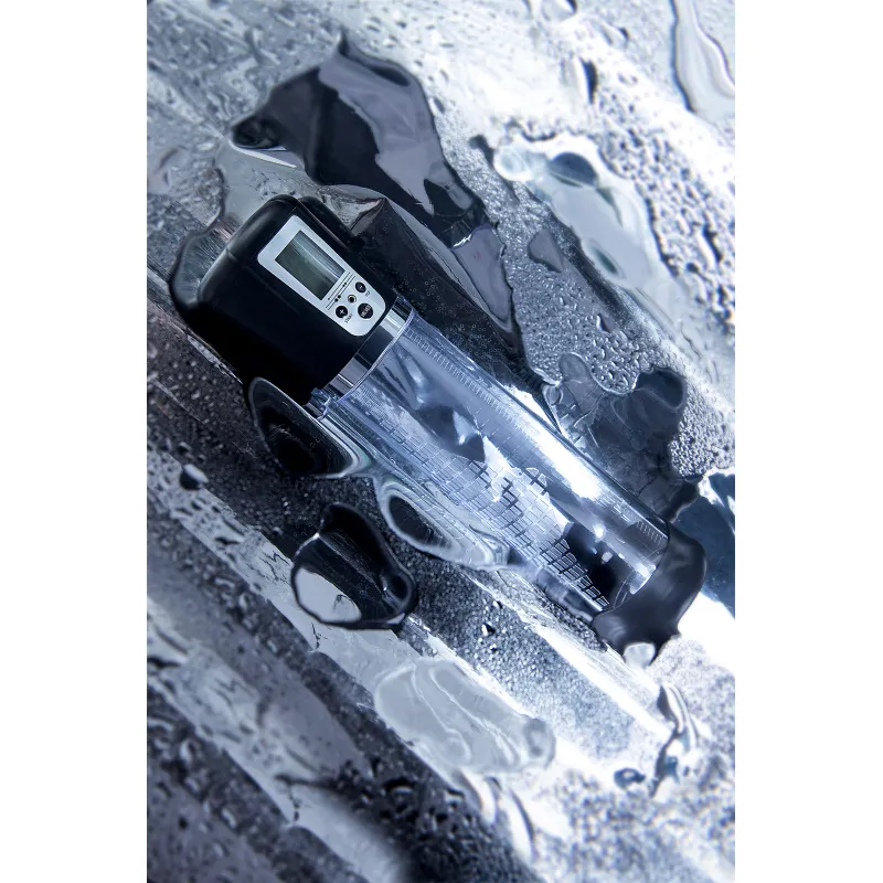 Фото Sexus Men Автоматическая помпа для пениса Sexus Men Expert Alrik, ABS-пластик, черная, 29 см