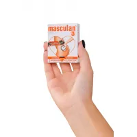 Фото Masculan Презервативы Masculan Ultra 3,  3 шт.  Продлевающие (Long Pleasure)