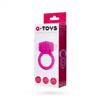 Фото A-toys by TOYFA Эрекционное кольцо на пенис A-Toys by TOYFA Nevy, силикон, розовый, Ø 2,5 см