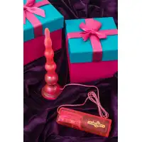 Фото Seven Creations Вибратор анальный розовый 17,8 см