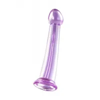 TOYFA Basic Нереалистичный фаллоимитатор TOYFA Basic Jelly Dildo M, TPE, фиолетовый, 18 см — купить в Минске Изображение TOYFA Basic Нереалистичный фаллоимитатор TOYFA Basic Jelly Dildo M, TPE, фиолетовый, 18 см