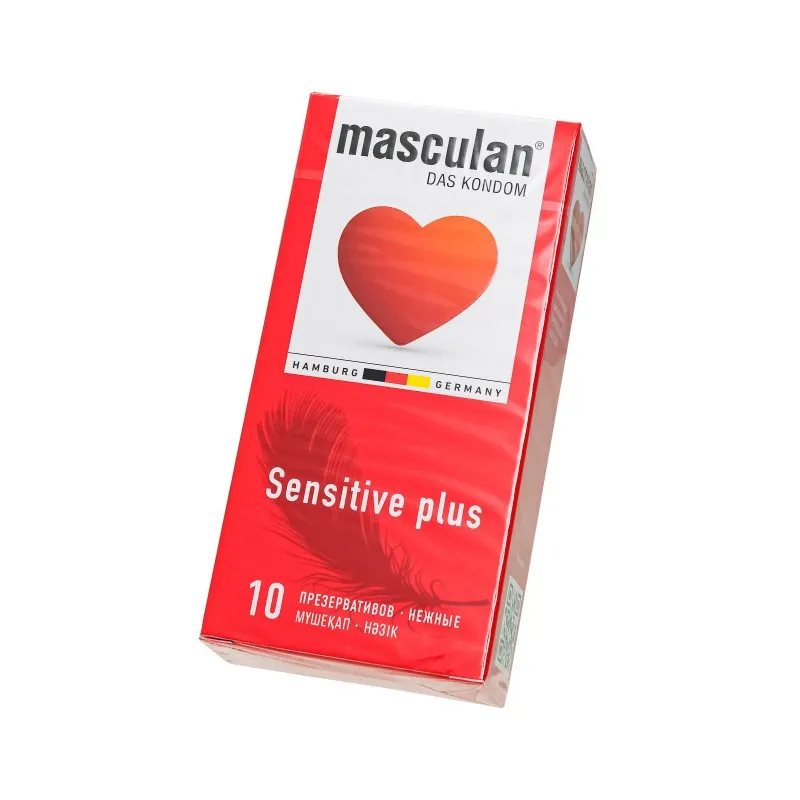 Изображение Masculan Презервативы Masculan, сlassic 1, нежные, 19 см, 5,2 см, 10 шт.