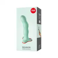 Изображение Fun Factory, Германия Фаллоимитатор Fun Factory STUBS BOUNCER, силикон, зелёный, 18,5 см