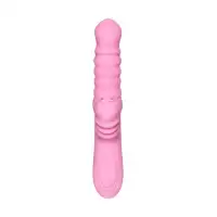 Изображение JOS Вибратор JOS Lixy, с функцией Up&Down, силикон, розовый, 23 см