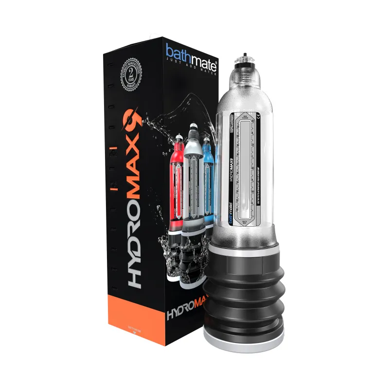 Фото Bathmate, Великобритания Гидропомпа Bathmate HYDROMAX9, ABS пластик, прозрачная, 32,5 см (аналог Hydromax X40)