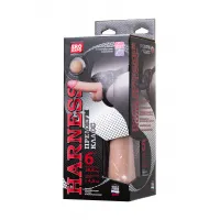 Фото Lovetoy, Китай Страпон на креплении LoveToy WOMAN LONG с 3 насадками, neoskin, телесный