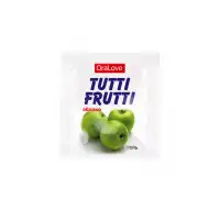 Биоритм, Россия Съедобная гель-смазка TUTTI-FRUTTI для орального секса со вкусом яблока,4 гр по 20шт в упаковке — купить в Минске Изображение Биоритм, Россия Съедобная гель-смазка TUTTI-FRUTTI для орального секса со вкусом яблока,4 гр по 20шт в упаковке