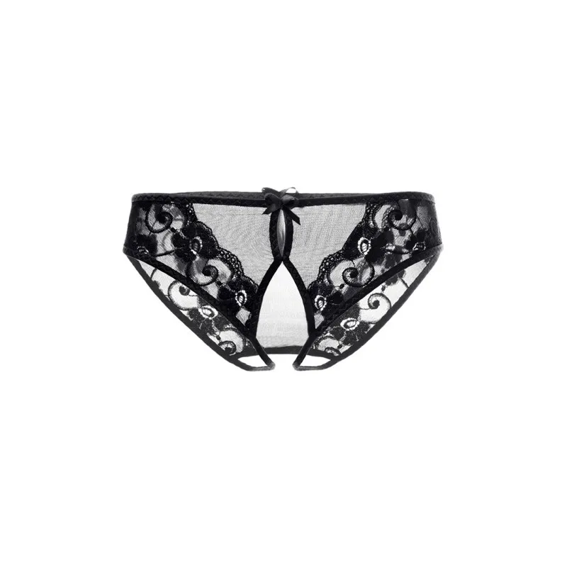 Изображение Erolanta Lingerie Эротические трусики Erolanta Pauline, черный (50-52)