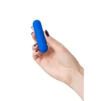 Изображение A-toys by TOYFA Вибропуля A-Toys by TOYFA NEP, силикон, синий, 8 см