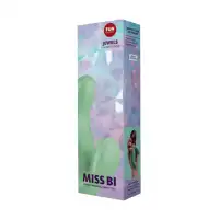Изображение Fun Factory, Германия Вибратор Fun Factory MiSS BI, силикон, нефритовый, 17 см