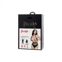 Фото PECADO B.D.S.M Портупея Pecado BDSM, «Осанка», натуральная кожа, чёрная