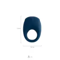 Satisfyer, Германия Эрекционное кольцо на пенис Satisfyer Strong One Connect App, силикон, синий, 7 см. — купить в Минске Фото Satisfyer, Германия Эрекционное кольцо на пенис Satisfyer Strong One Connect App, силикон, синий, 7 см.