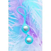 Фото Leroina Вагинальные шарики LEROINA by TOYFA Futa, силиконовые, голубой, Ø 1,9 см, 64 г