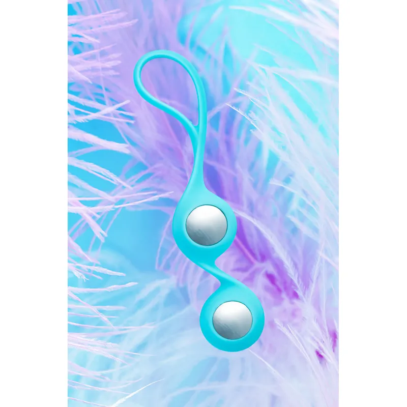 Фото Leroina Вагинальные шарики LEROINA by TOYFA Futa, силиконовые, голубой, Ø 1,9 см, 64 г