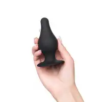Изображение Erotist Анальная втулка Erotist Spade L, сайлекспан, чёрный, 11 см