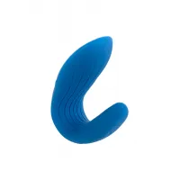 Изображение Satisfyer, Германия Многофункциональный стимулятор для пар Satisfyer Double Whale, силикон, голубой, 17 см.