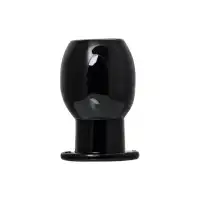 Фото TOYFA Basic Анальная втулка TOYFA Basic L, TPE, чёрный, 7,5 см