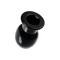 Фото TOYFA Basic Анальная втулка TOYFA Basic L, TPE, чёрный, 7,5 см